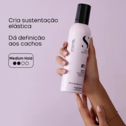 Alfaparf Semi Di Liino Style Care Flexible Mousse Modeladora Fixação Leve