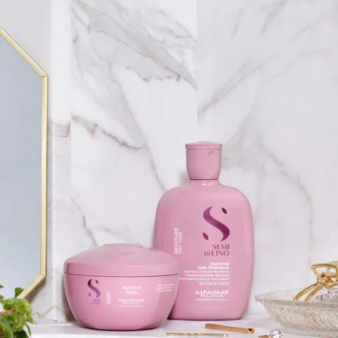 Alfaparf Semi Di Lino Moisture Low Shampoo Nutritivo Cabelo Seco