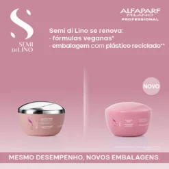 Alfaparf Semi Di Lino Moisture Máscara Nutritiva Cabelo Seco