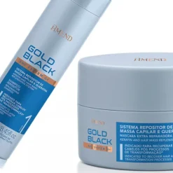 Amend Gold Black Rmc System Q+ Repositor Massa Capilar E Queratina