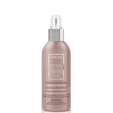 Amend Luxe Creations Blonde Care Fluído Reconstrutor
