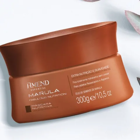 Amend Marula Máscara De Cabelo Nutritiva