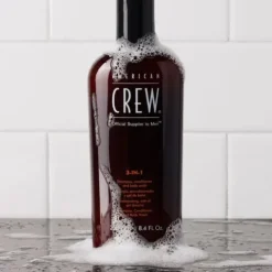 American Crew Classic 3-In-1 Shampoo Condicionador E Gel Banho Para Homem