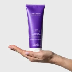 Amethyste Blonde Cool Blonde Silver Máscara Matizadora Para Cabelos Loiros
