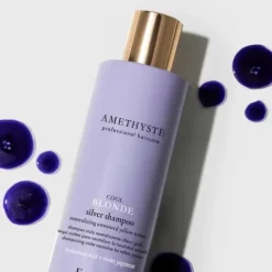 Amethyste Blonde Cool Blonde Silver Shampoo Matizador Para Cabelos Loiros