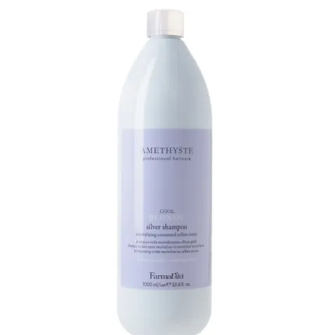 Amethyste Blonde Cool Blonde Silver Shampoo Matizador Para Cabelos Loiros