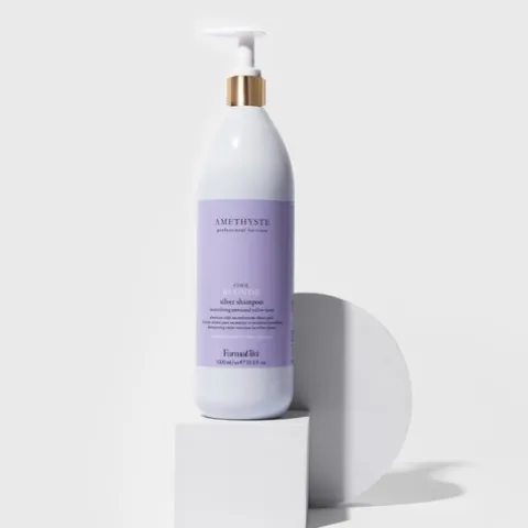 Amethyste Blonde Cool Blonde Silver Shampoo Matizador Para Cabelos Loiros