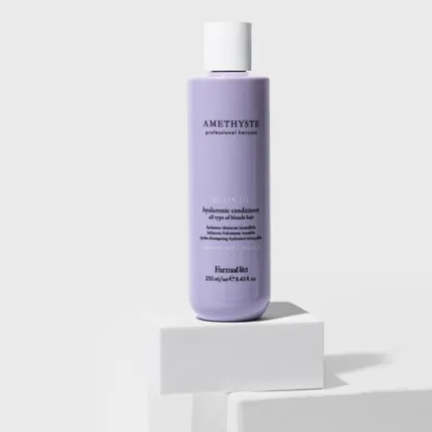 Amethyste Blonde Hyaluronic Condicionador Hidratante Para Cabelos Loiros