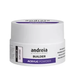 Andreia Builder Acrylic Powder Pó Acrílico Para Construção Unhas Soft Pink