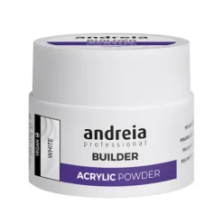 Andreia Builder Acrylic Powder Pó Acrílico Para Construção Unhas White