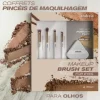 Andreia Coffret Makeup Brush Set Para Olhos