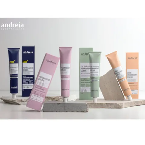 Andreia Coloração Demi Permanente 9.41 Louro Muito Claro Laranja Frio