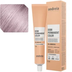 Andreia Coloração Demi Permanente 10.61 Louro Platinado Pérola