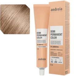 Andreia Coloração Demi Permanente 9.32 Louro Muito Claro Quente Beige