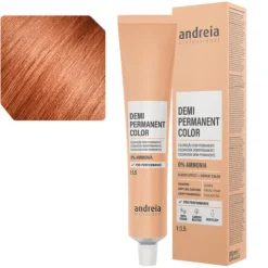 Andreia Coloração Demi Permanente 8.44 Louro Claro Laranja Intenso