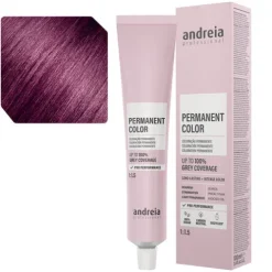 Andreia Coloração Permanente 5.66 Castanho Claro Violeta Intenso
