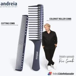 Andreia Colorist Roller Pente Dentes Largos