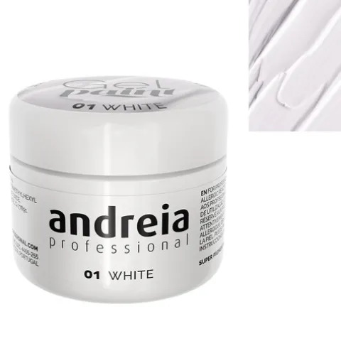 Andreia Gel Paint 01 White
