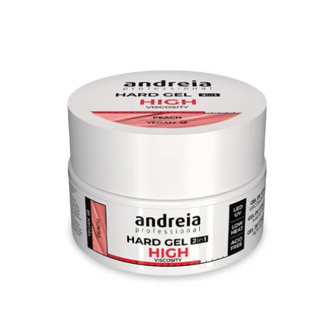 Andreia Hard Gel 2In1 Gel Construção Alta Viscosidade Peach