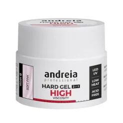 Andreia Hard Gel 2In1 Gel Construção Alta Viscosidade Soft Pink