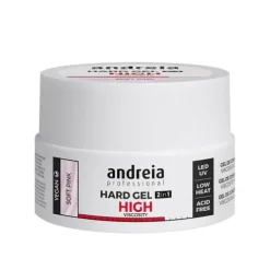 Andreia Hard Gel 2In1 Gel Construção Alta Viscosidade Soft Pink
