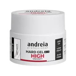 Andreia Hard Gel 2In1 Gel Construção Alta Viscosidade Soft White