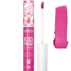 Andreia Kissproof Batom Good Vibes By Bru 12 Happy Electric Pink