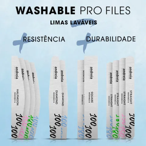 Andreia Lima Unhas Lavável Diamond - 100/100