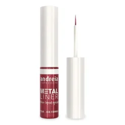 Andreia Metal Liner Eyeliner Líquido Metalizado 03 Ruby