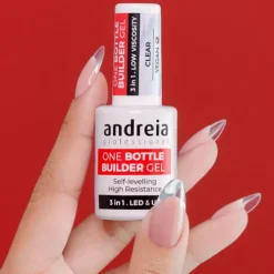 Andreia One Bottle Gel Construção 3 Em 1 Baixa Viscosidade Clear