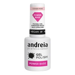 Andreia Power Base Creme Alta Viscosidade Verniz Gel Cover Pink