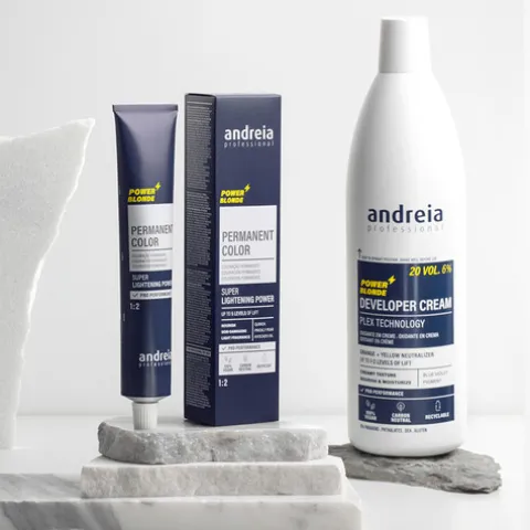Andreia Power Blonde Oxidante Em Creme - 30Vol