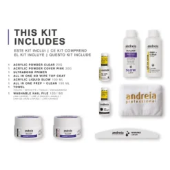 Andreia Pro Kit Acrylic Vegan