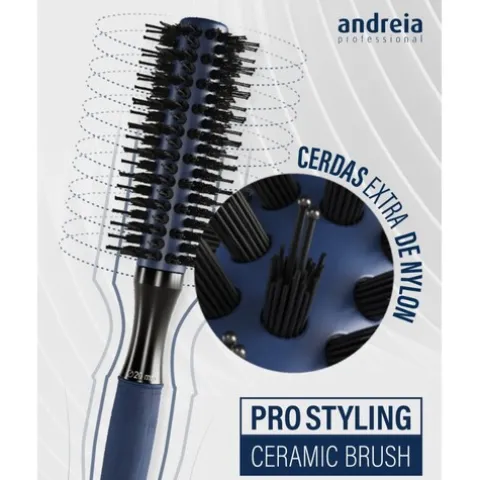 Andreia Pro Styling Ceramic Brush Escova De Cabelo Cerâmica 20Mm