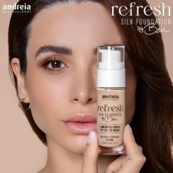 Andreia Refresh Silk Foundation By Bru 05 Toast Almond