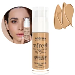 Andreia Refresh Silk Foundation By Bru 03 Cool Sand