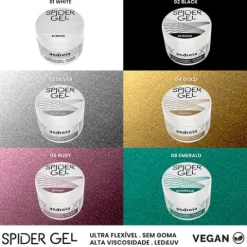 Andreia Spider Gel 04 Gold