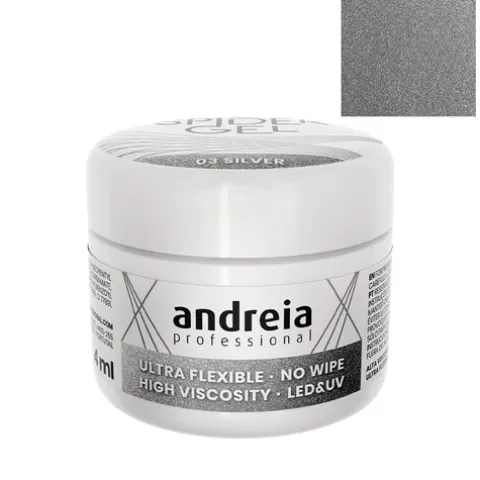 Andreia Spider Gel 03 Silver