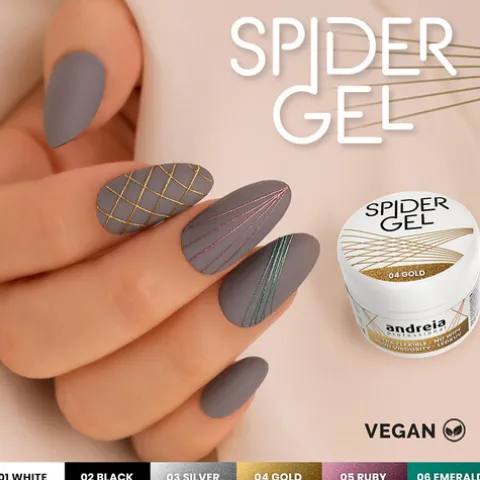 Andreia Spider Gel 03 Silver
