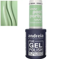 Andreia The Gel Polish Coleção Pool Party Pp5 Verde Menta Pastel