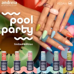 Andreia The Gel Polish Coleção Pool Party Pp3 Rosa Claro