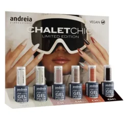 Andreia The Gel Polish Coleção Chalet Chic Oferta Mini Expositor