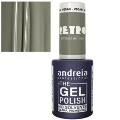 Andreia The Gel Polish Coleção Retro Rt5 Verde Claro Acinzentado
