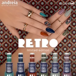 Andreia The Gel Polish Coleção Retro Rt3 Castanho Terracota