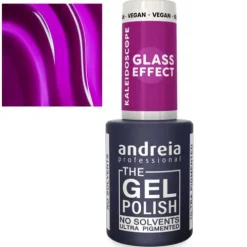 Andreia The Gel Polish Coleção Kaleidoscope Kl2 Roxo Translúcido
