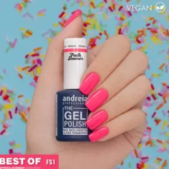 Andreia The Gel Polish Fs1 Rosa Morango