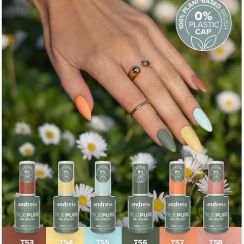 Andreia True Pure Verniz Gel Coleção Pure Balance Oferta Mini Expositor