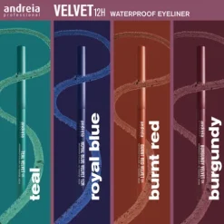 Andreia Velvet 12H Waterproof Eyeliner Teal