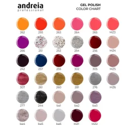 Andreia Verniz Gel 227 Vermelho Cereja