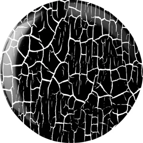 Andreia Verniz Gel Crackle Effect Ce1 Preto